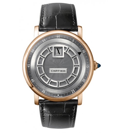 Replica Cartier Rotonde de Cartier Jumping Hours Mens Watch W1553751