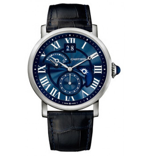 Replica Cartier Rotonde de Cartier Second Time Zone Day/Night Watch W1556241