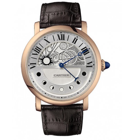 Replica Cartier Rotonde de Cartier Day and Night Watch W1556243