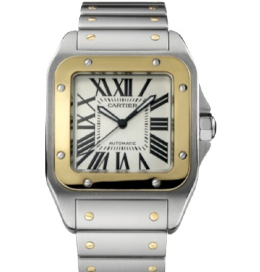 Replica Cartier Santos 100 Mens Watch W200728G