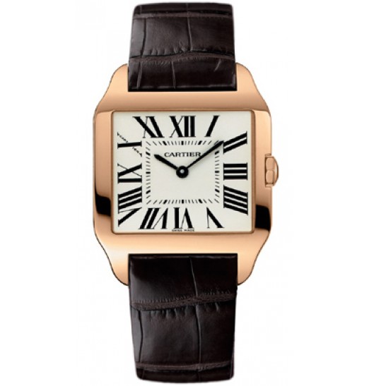 Replica Cartier Santos Dumont Ladies Watch W2009251