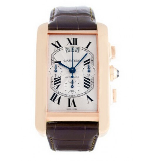 Replica Cartier Tank Americaine Mens Watch W2609356