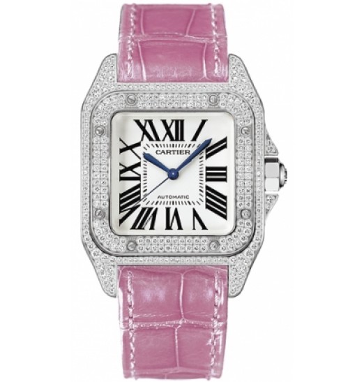 Replica Cartier Santos 100 Ladies Watch WM501751