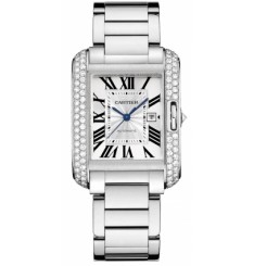 Replica Cartier Tank Anglaise Medium Ladies Watch WT100009