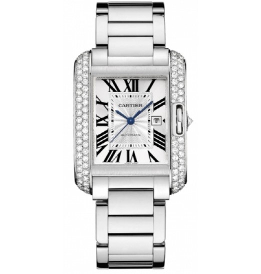 Replica Cartier Tank Anglaise Medium Ladies Watch WT100009