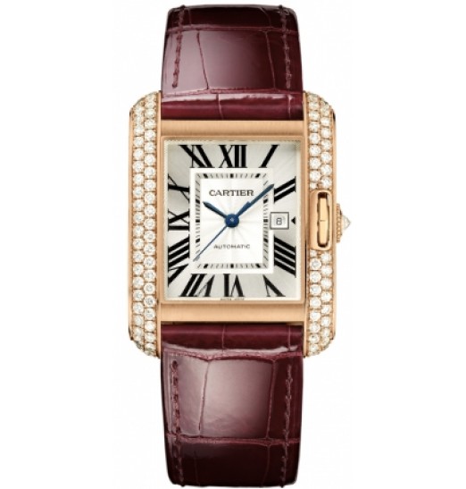 Replica Cartier Tank Anglaise Medium Ladies Watch WT100016