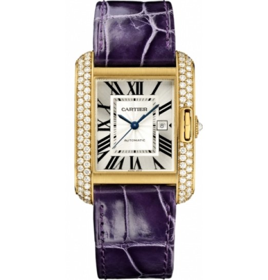 Replica Cartier Tank Anglaise Medium Ladies Watch WT100017