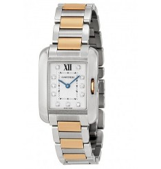 Replica Cartier Tank Anglaise Medium Ladies Watch WT100024