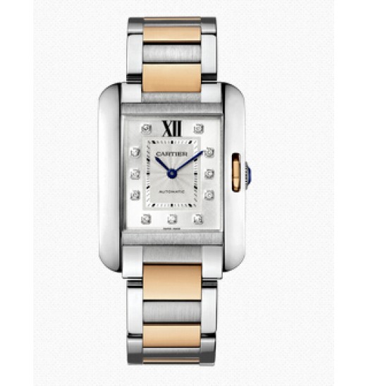 Replica Cartier Tank Anglaise Ladies Watch WT100034