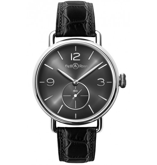 Bell & Ross Vintage Mens WW1 Argentium Ruthenium replica watch