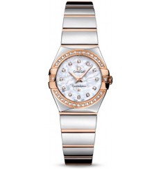 Omega Constellation Polished Quartz Mini 123.25.24.60.55.005 replicas