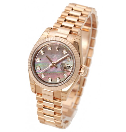 Replica Watch Rolex Lady-Datejust 179175(Available in multiple colors)