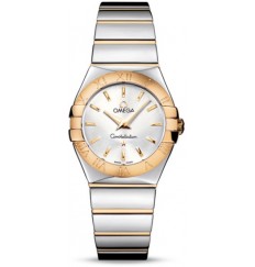 Omega Constellation Polished Quartz Small 123.20.27.60.02.004 fake watch