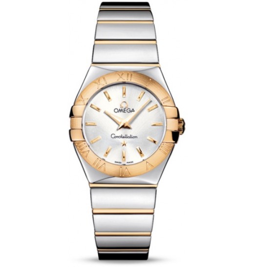 Omega Constellation Polished Quartz Small 123.20.27.60.02.004 fake watch