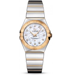 Omega Constellation Polished Quartz Small 123.20.27.60.55.004 replicas