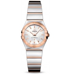 Omega Constellation Polished Quartz Mini 123.20.24.60.02.003 replica watch