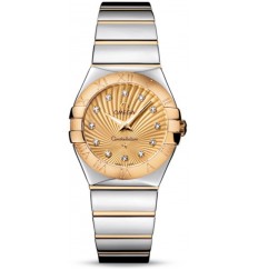 Omega Constellation Polished Quartz Small 123.20.27.60.58.002 fake watch