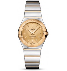 Omega Constellation Polished Quartz Small 123.20.27.60.08.002 fake watch