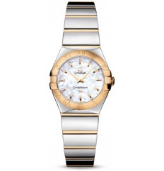 Omega Constellation Polished Quartz Mini 123.20.24.60.05.004 replica watch