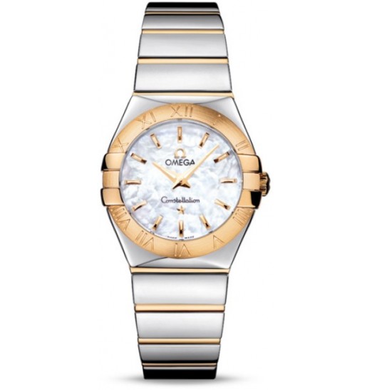 Omega Constellation Polished Quartz Small 123.20.27.60.05.004 replicas