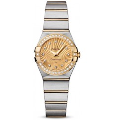 Replica Omega Constellation Brushed Quarz Mini 123.25.24.60.58.001