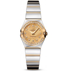 Omega Constellation Polished Quartz Mini 123.25.24.60.58.002 fake watch