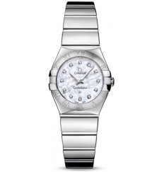 Omega Constellation Polished Quartz Mini 123.10.24.60.55.002 replicas