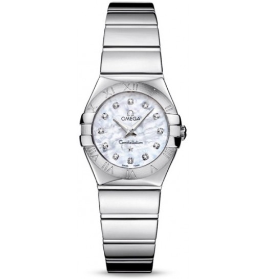 Omega Constellation Polished Quartz Mini 123.10.24.60.55.002 replicas